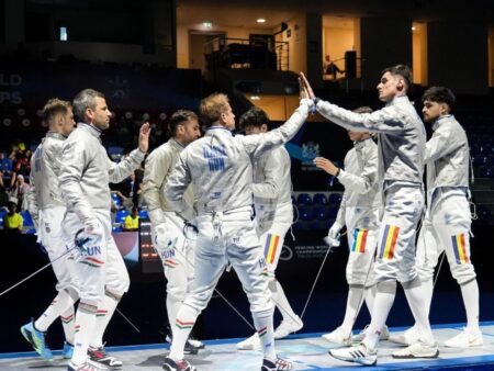 România a obținut medalia de bronz la scrimă! Performanța remarcabilă a echipei masculine de sabie la Campionatul Mondial.