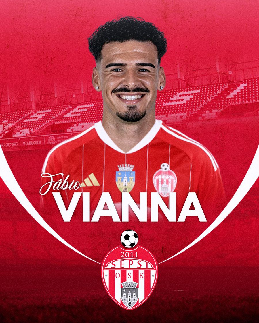 Fábio Vianna Sepsi l-a prezentat oficial pe fostul jucător al lui Gică Hagi