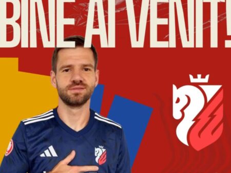 Transfer în Superligă! Au achiziționat un atacant ucrainean de 1.91m: „Bine ai venit!”