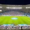 Câți fani asistă la derby-ul de Europa dintre Universitatea Craiova și U Cluj în Bănie?