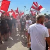 Galeria Celebra a Stelei Roșii Belgrad „s-a relocat” pe aeroport » Fostul jucător al lui Inter a fost primit cu onoruri regale