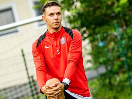 Louis Munteanu s-a întors la CFR Cluj și s-a pregătit individual