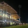 Haos la Csikszereda – Dinamo » Nocturna a căzut la primul meci din istoria Superligii: imagine impresionantă surprinsă de GSP