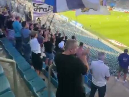 Scandal la Universitatea Craiova – FC Argeș! Jandarmeria a fost nevoită să intervină.