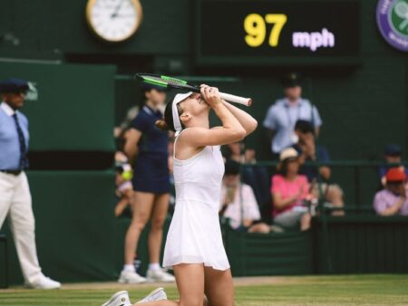 Nu s-a mai întâmplat de când Simona Halep o înfrunta pe Serena Williams în finala de la Wimbledon. O premieră după șase ani.