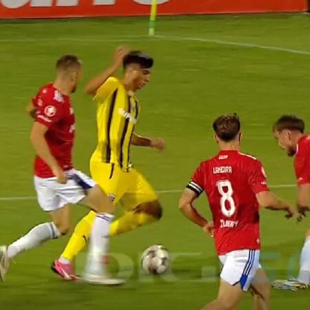 Decizie contestată în Oțelul – Dinamo: „câinii” nu au primit un penalty la 0-0? „E fault!”