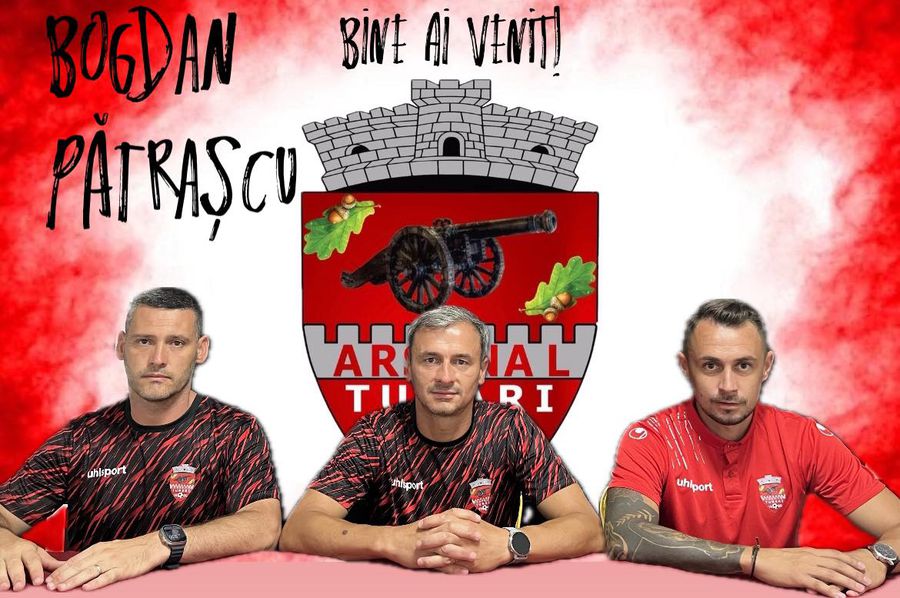 Bogdan Pătrașcu, prezentat la Tunari N-au mai așteptat după Săpunaru » Echipa din Liga 2 a instalat un alt fost internațional pe bancă: „Bine-ai venit!”