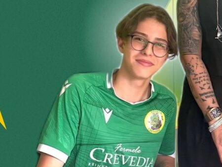 „Bebeto”, fiul Anamariei Prodan și al lui Laurențiu Reghecampf, a semnat primul său contract profesionist: „Mă emoționez până la lacrimi”