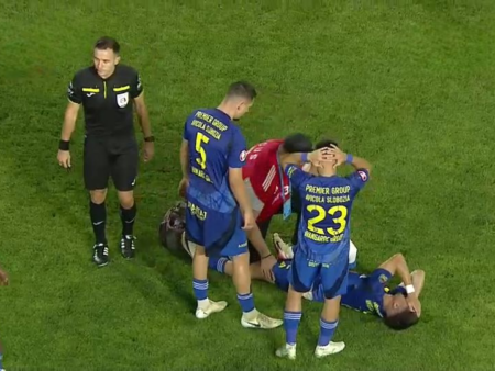 A strigat de durere! Jucătorul dorit de FCSB s-a accidentat în CFR – Slobozia