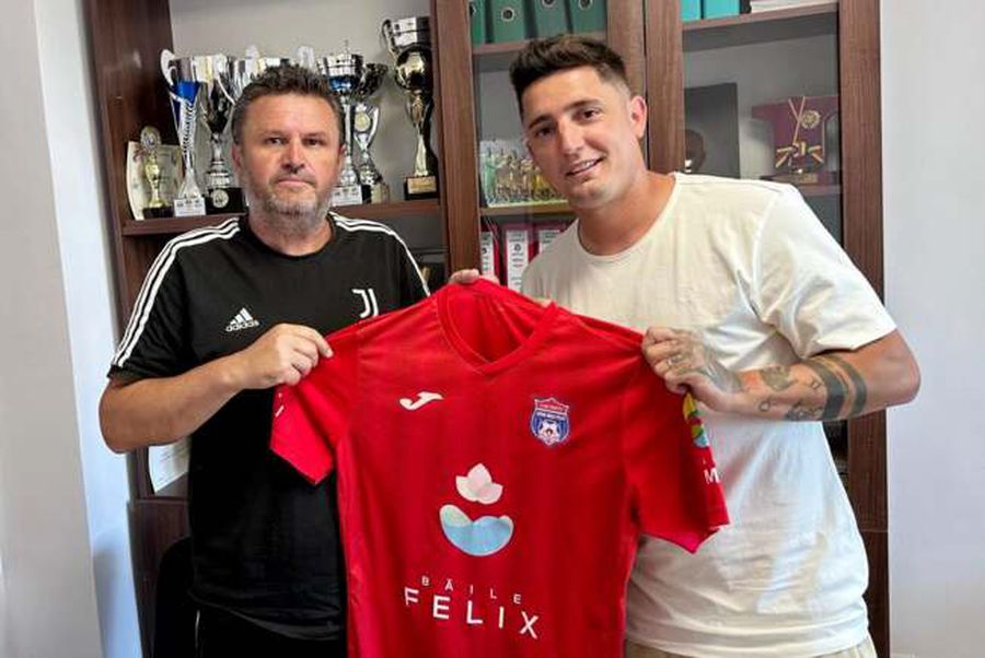 Steliano Filip a semnat cu Lotus Băile Felix. Steliano Filip revine și s-a alăturat unei echipe din România