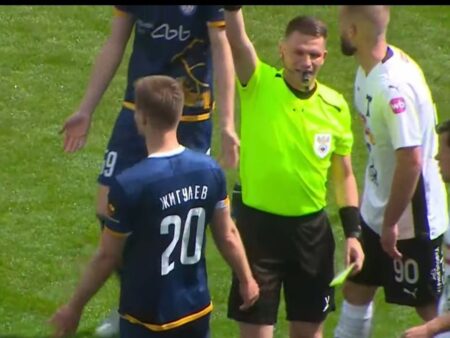 Un arbitru din Rusia a fost arestat după ce a refuzat să acorde un penalty » Se confruntă cu o pedeapsă de 7 ani de închisoare