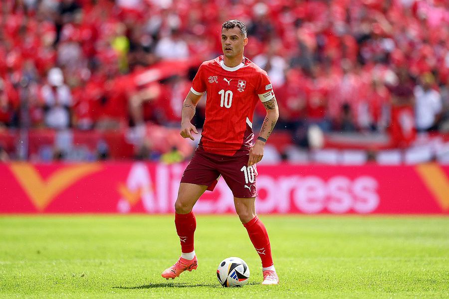 Granit Xhaka, în Ungaria - Elveția 1-3 Inter are deja o țintă pentru a-l înlocui pe Calhanoglu! Cristian Chivu transferă fostul căpitan de la Arsenal