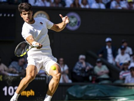 Carlos Alcaraz, erou în semifinala cu Taylor Fritz, ajunge pentru a treia oară consecutiv în finala Wimbledon