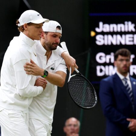 Ghinion uriaș pentru Grigor Dimitrov! A condus cu 2-0 la seturi liderul mondial, dar a fost nevoit să se retragă.