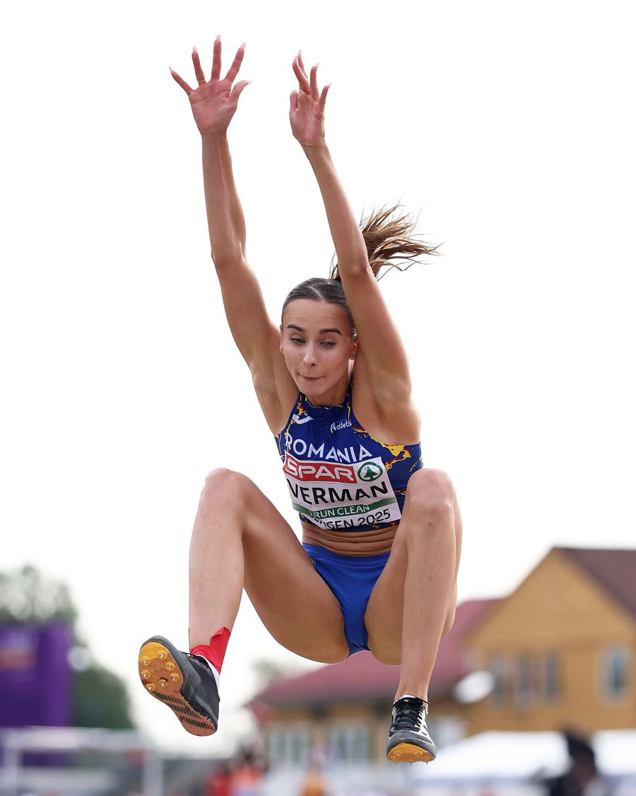 Ramona Verman, aur la Campionatele Europene de Atletism U23! Record personal la săritura în lungime