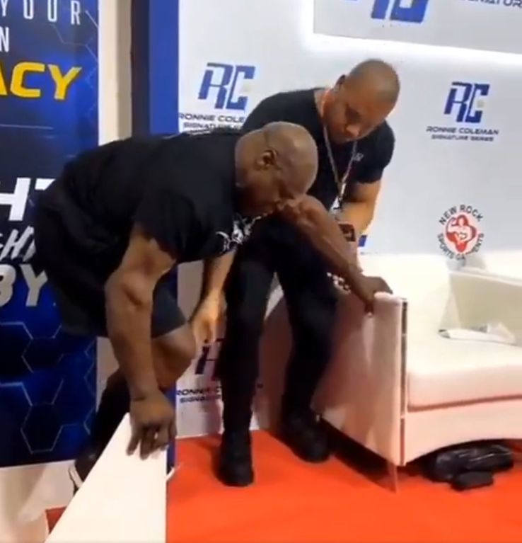Ronnie Coleman în iulie 2025