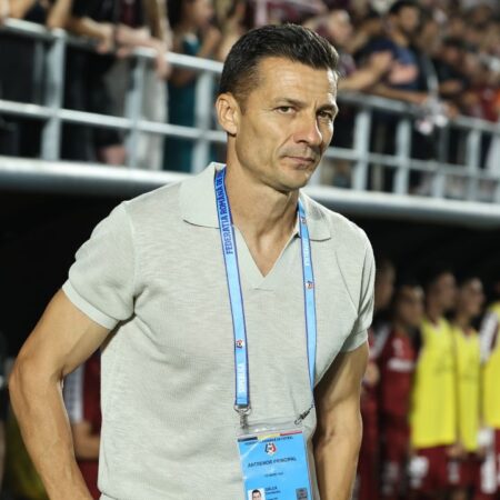 Costel Gâlcă și-a lăudat jucătorii după triumful cu Dinamo, dar un aspect l-a supărat pe antrenorul giuleștenilor.