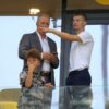 Absent de la FCSB – Shkendija, a urmărit meciul din tribune împreună cu Teia Sponte
