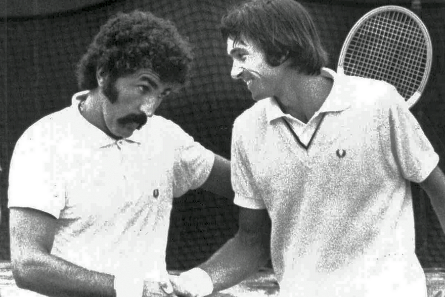 Ion Țiriac și Ilie Năstase