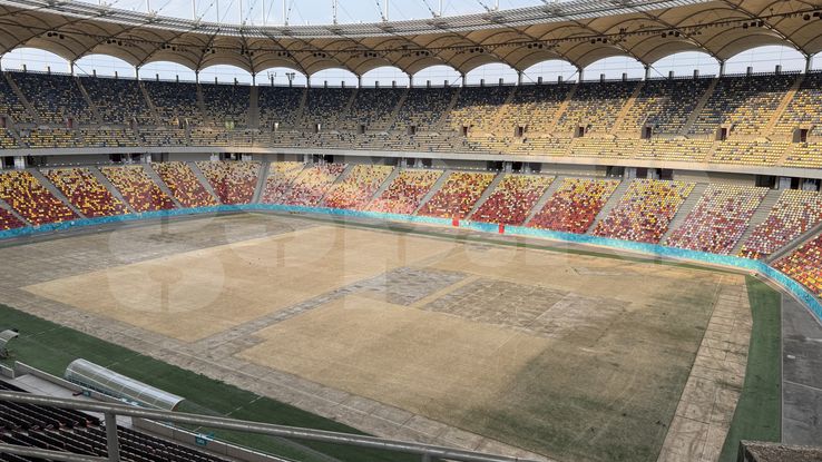 Așa arată gazonul de pe Arena Națională după festivalul Neversea Kapital.