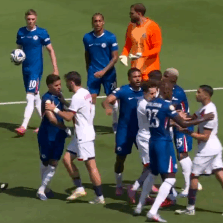 Scandal pe teren în urma primului gol al echipei Chelsea