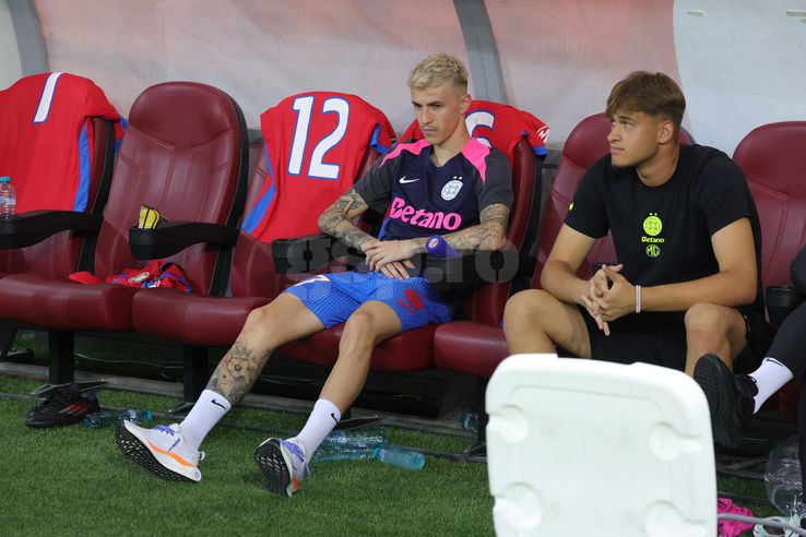 FCSB - Shkendija, cadre din meci
