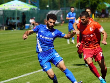 Ultimul jucător recomandat de Gică Hagi la Farul! Gol în 3-0 împotriva sârbinilor după o „acțiune de excepție”