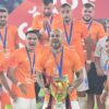 Imagini pline de bucurie pe Ghencea! FCSB a câștigat trofeul Supercupei României.