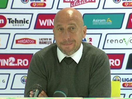 Robert Ilyes îi dă nume Unirii Slobozia, după ce a încasat 6 goluri la Clinceni