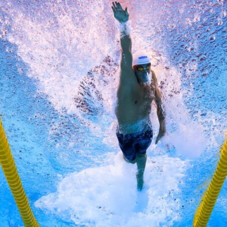 Americanii au rezumat în cuvântul perfect cursa lui David Popovici de la 100 m liber.