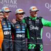 Reacția lui Hulkenberg după prima sa clasare pe podium în Formula 1 în întreaga carieră