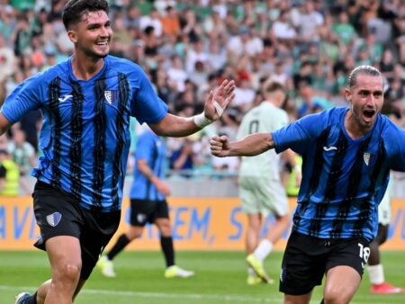 Inter Escaldes, aproape de o nouă surpriză în Europa: a condus cu 2-0 în deplasare, dar s-a prăbușit.