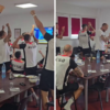 Fotbaliștii de la FCSB au urmărit cu emoție cursa câștigată de Popovici! Mesajul transmis