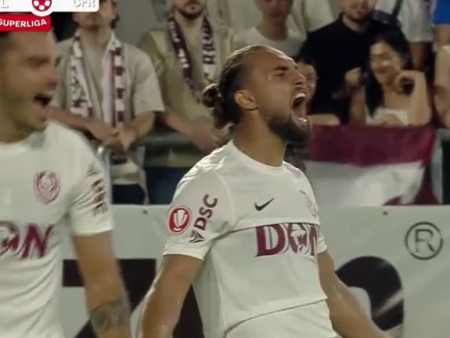 Virgiliu Postolachi, după un gol spectaculos marcat în poarta Rapidului: „Asta a fost strategia”