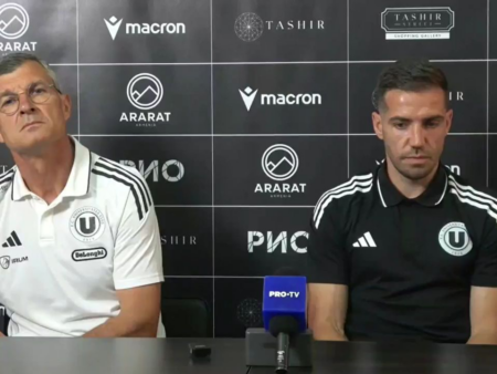 Sabău și Chipciu, impresionați și emoționați înainte de meciul Ararat-Armenia – U Cluj: „Nu mă așteptam la o nebunie ca asta!”