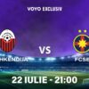 VOYO va transmite în exclusivitate meciul Shkendija vs. FCSB, din turul 2 preliminar al Ligii Campionilor UEFA