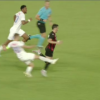 Dezastru total! Tănase, eliminat în meciul Shkendija – FCSB după un fault incredibil.