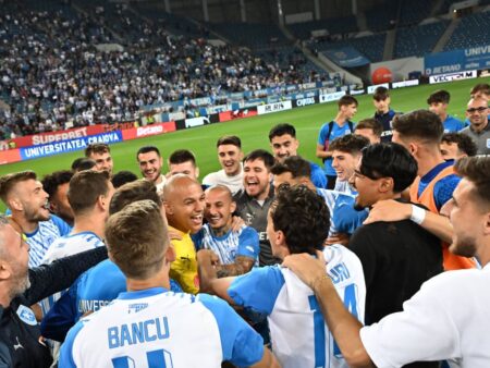 Plecare din Craiova înaintea „dublei” cu Spartak Trnava!