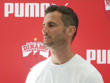 Andrei Nicolescu, supărat pe crainicul lui Dinamo: „Mă lași să închei interviul?”