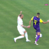 FCSB în dificultate! Denis Alibec s-a accidentat în meciul cu CFR Cluj, reușind să rămână pe teren doar 8 minute!