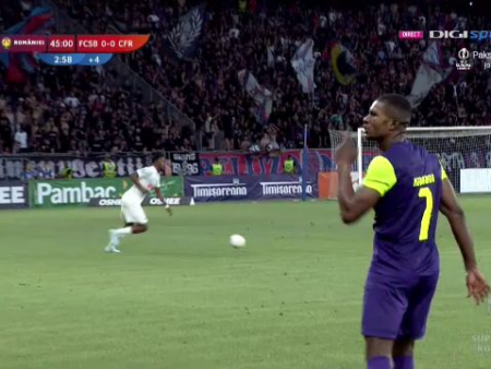 Scandal în Supercupă! Jucătorul CFR-ului i-a făcut degetul mijlociu lui Charalambous