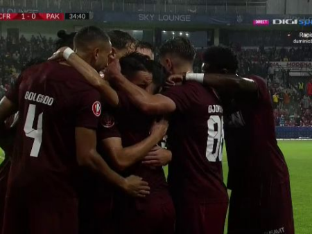 Alin Fică, performanță impresionantă în meciul CFR Cluj – Paksi! Reacția ungurilor, șocantă: ”GOOOOOOOL! CFR ÎN FRUNTE!”