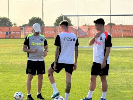 Provocări pentru FCSB?! Ce s-a întâmplat la antrenamentul dinaintea meciului din preliminariile Champions League