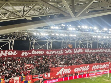 Întâlnire în Superligă! Mesaj emoționant pe ”Arcul de Triumf”: „Noi nu ne-am dorit să fim dinamoviști”