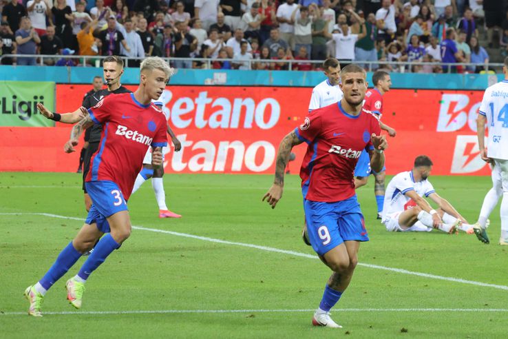 FCSB - Drita, cadre din meci