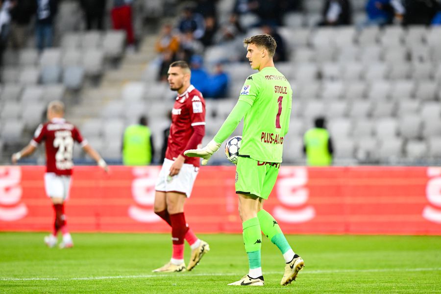 Franz Stolz, portarul de la Rapid Marius Șumudică a găsit vinovatul din Oțelul - Rapid: „A greșit. Nu poți să faci asta”