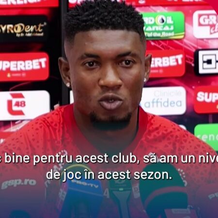 Kennedy Boateng, viitor incert la Dinamo: „Mai am 9-10 luni de contract”
