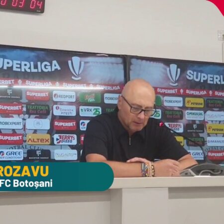 Rapid – FC Botoșani 2-1 » Leo Grozavu, după meciul de astăzi: „E dificil să joci în Giulești”