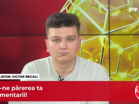 Victor Becali, intervenție la GSP Live: declarații despre transferurile lui Man și Coman, plus Dinamo – FCSB: „Tot ei cred că vor câștiga titlul”