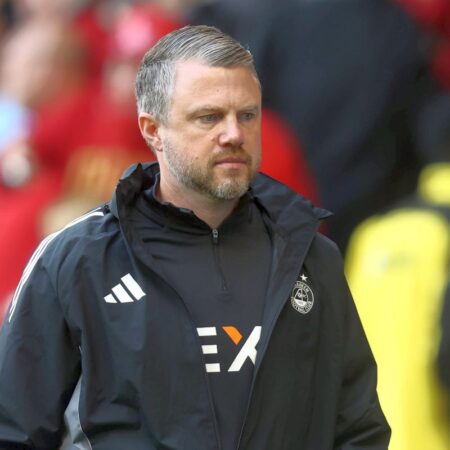 Antrenorul lui Aberdeen, impresionat de FCSB, a declarat: „Va fi bine”